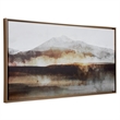 Uttermost Splash Of Land Framed Canvas in Multi-Color