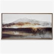 Uttermost Splash Of Land Framed Canvas in Multi-Color