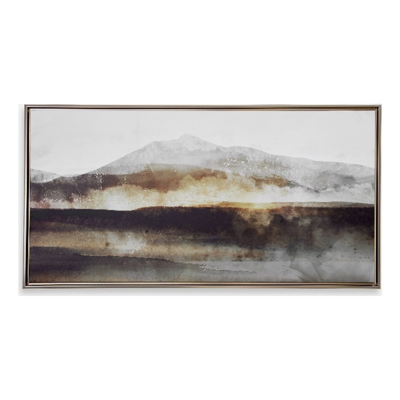 Uttermost Splash Of Land Framed Canvas in Multi-Color