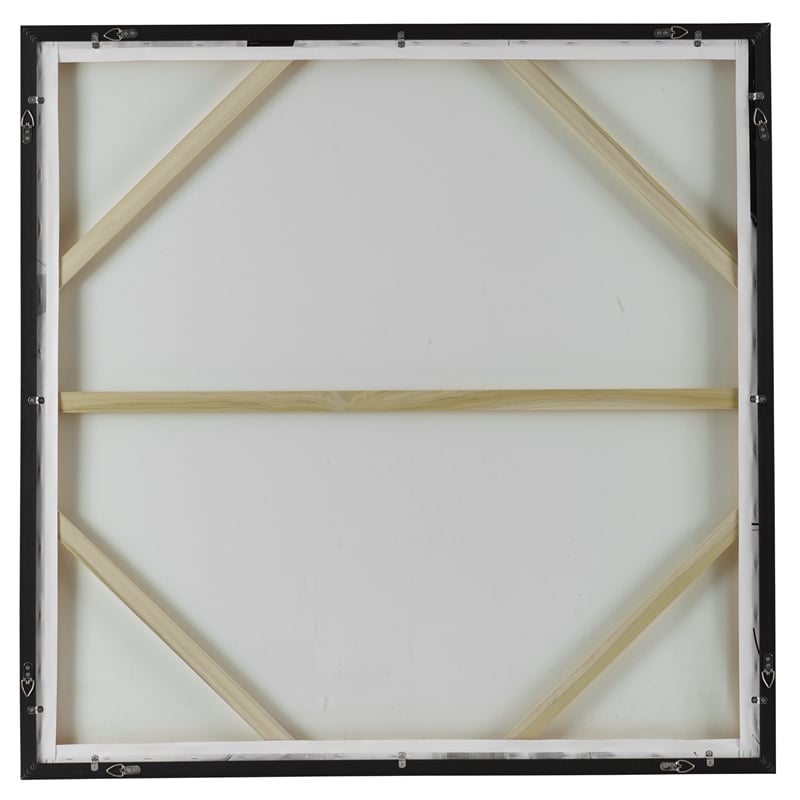 Uttermost Looping Eternity Framed Abstract Art in Multi-Color