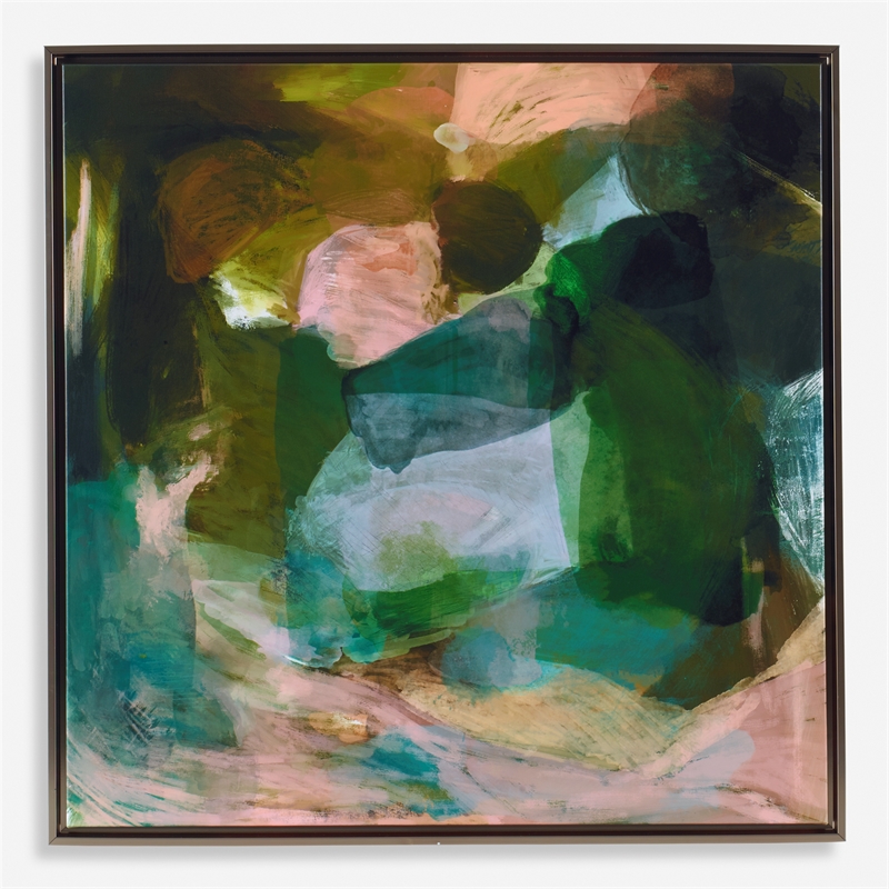 Uttermost Forever Ever Framed Abstract Art in Multi-Color