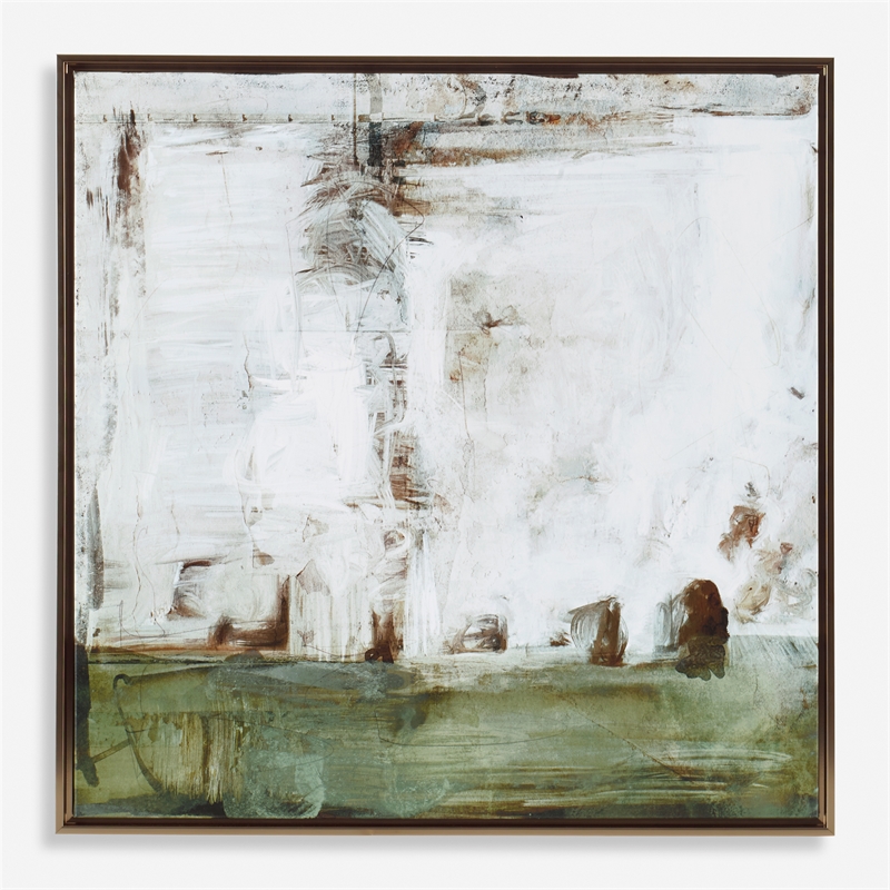 Uttermost The Boardwalk Framed Abstract Art in Multi-Color