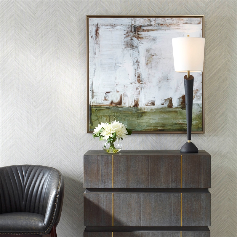 Uttermost The Boardwalk Framed Abstract Art in Multi-Color