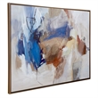 Uttermost Subtle Nuances Framed Abstract Art in Multi-Color