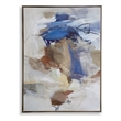 Uttermost Subtle Nuances Framed Abstract Art in Multi-Color