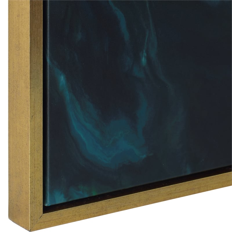 Uttermost Serene Green Framed Abstract Art