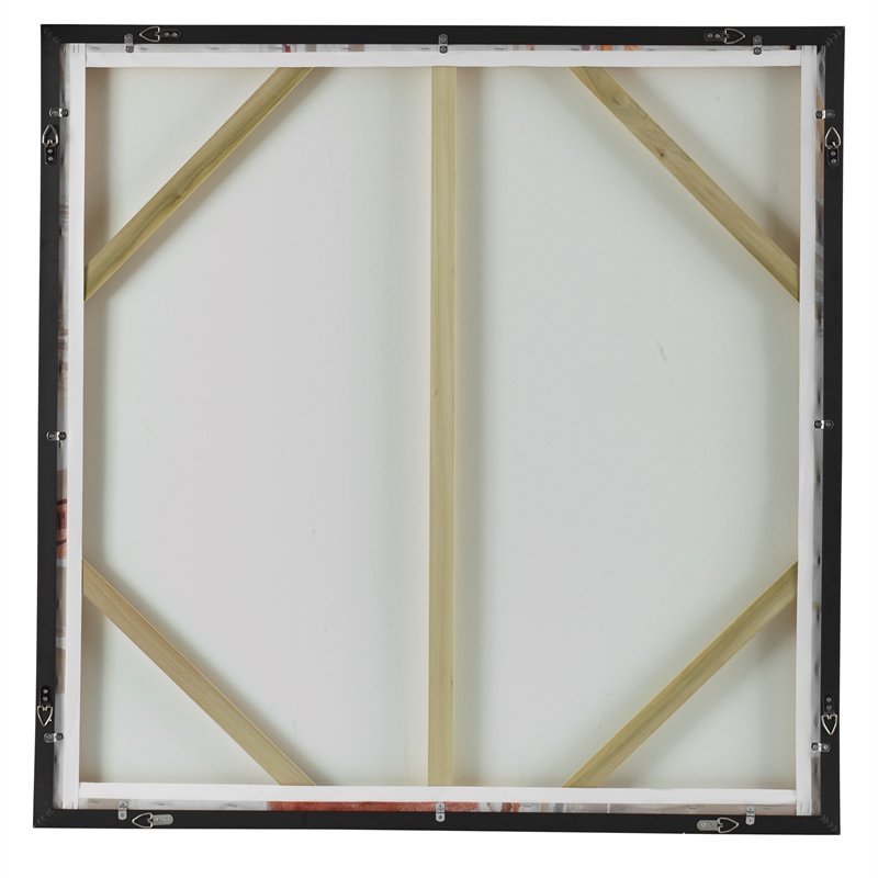 Uttermost Neutral Nirvana Abstract Canvas Art in Multi-Color