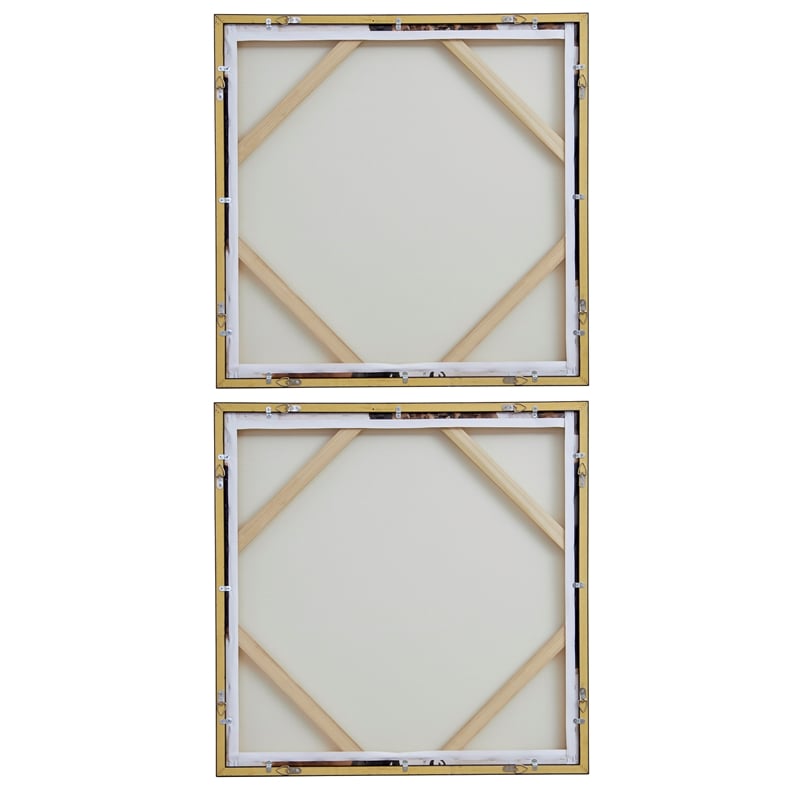 Uttermost Tactile Inspiration Framed Abstract Art in Multi-Color (Set of 2)