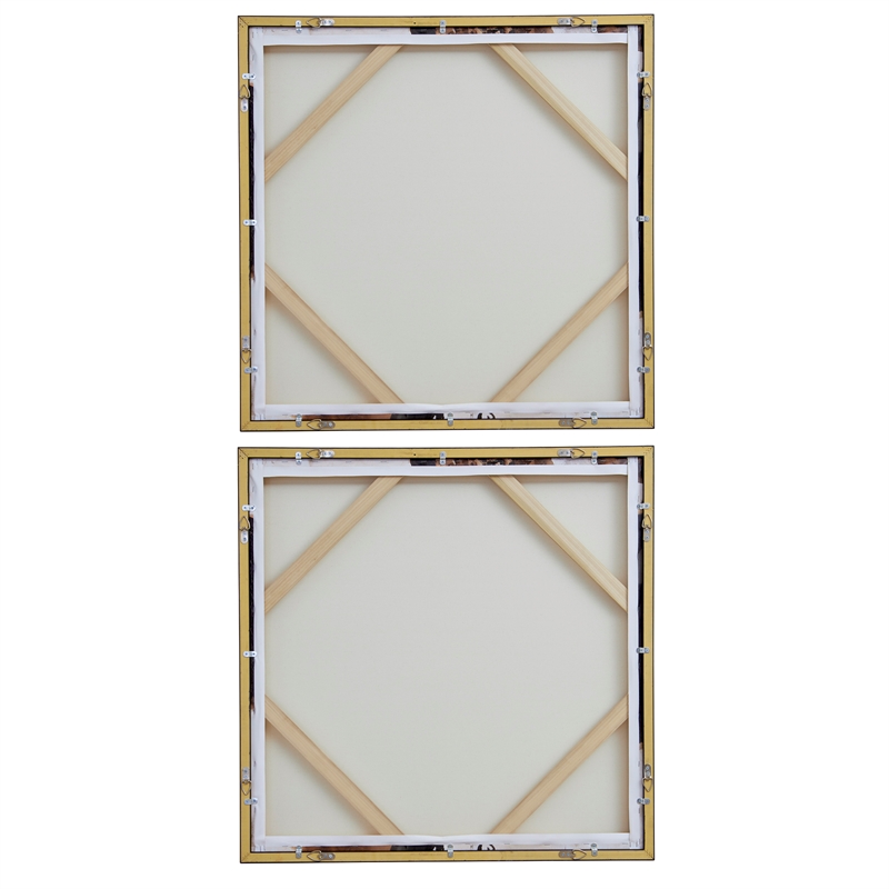 Uttermost Tactile Inspiration Framed Abstract Art in Multi-Color (Set of 2)