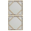 Uttermost Tactile Inspiration Framed Abstract Art in Multi-Color (Set of 2)