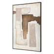 Uttermost Interference Hand Painted Canvas in Multi-Color