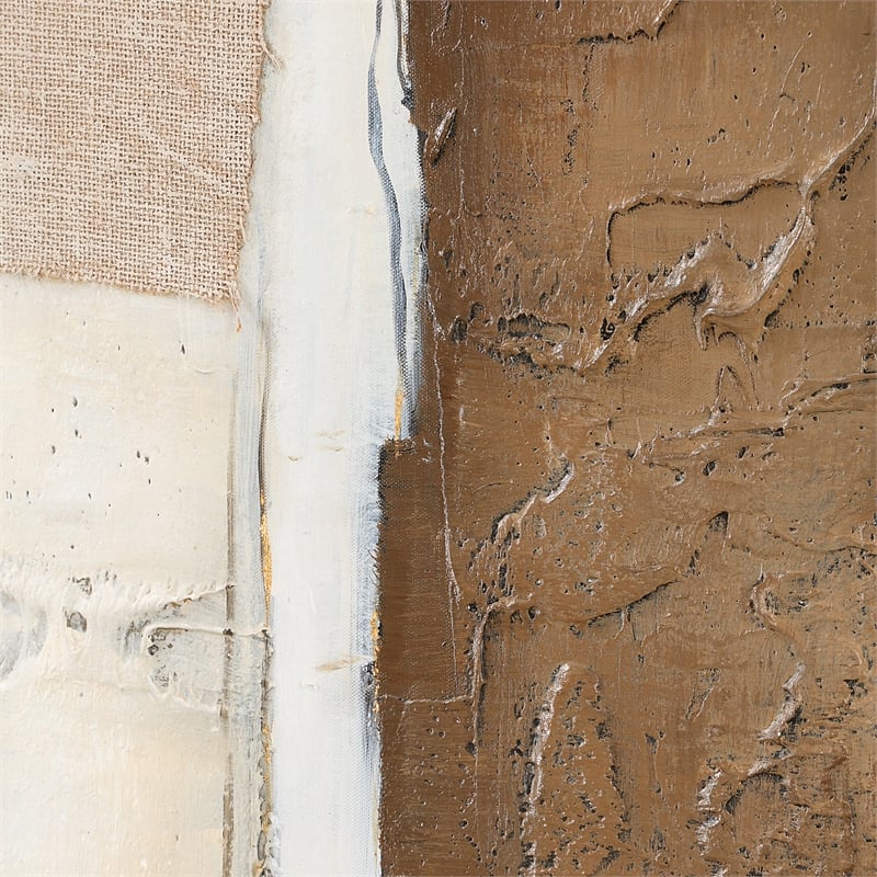 Uttermost Interference Hand Painted Canvas in Multi-Color