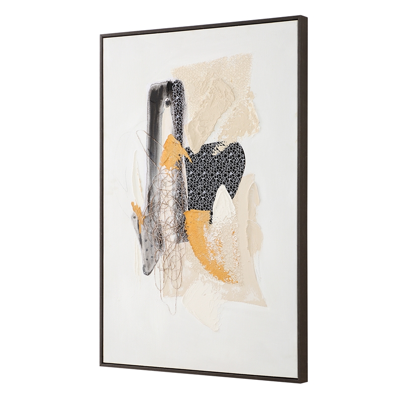 Uttermost Scatter Abstract Hand Painted Canvas Art in Multi-Color