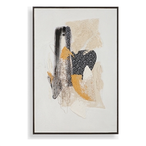 Uttermost Scatter Abstract Hand Painted Canvas Art in Multi-Color