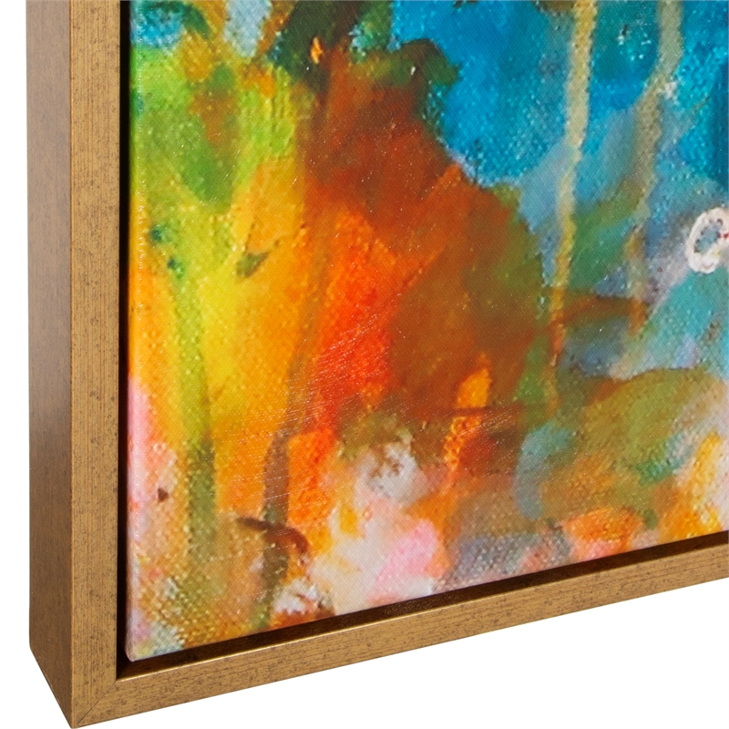 Uttermost A Colorful Mindset Framed Abstract Art in Multi-Color