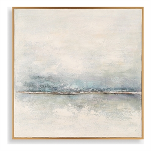 Uttermost Foggy Morning Abstract Art in Multi-Color
