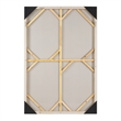 Uttermost Waterfront Geometric Abstract Art in Multi-Color
