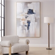 Uttermost Waterfront Geometric Abstract Art in Multi-Color