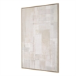 Uttermost Erase Canvas Abstract Art in Multi-Color