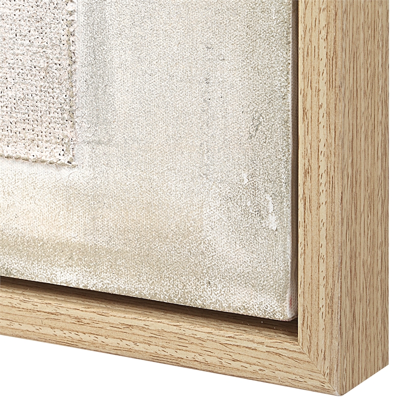 Uttermost Erase Canvas Abstract Art in Multi-Color