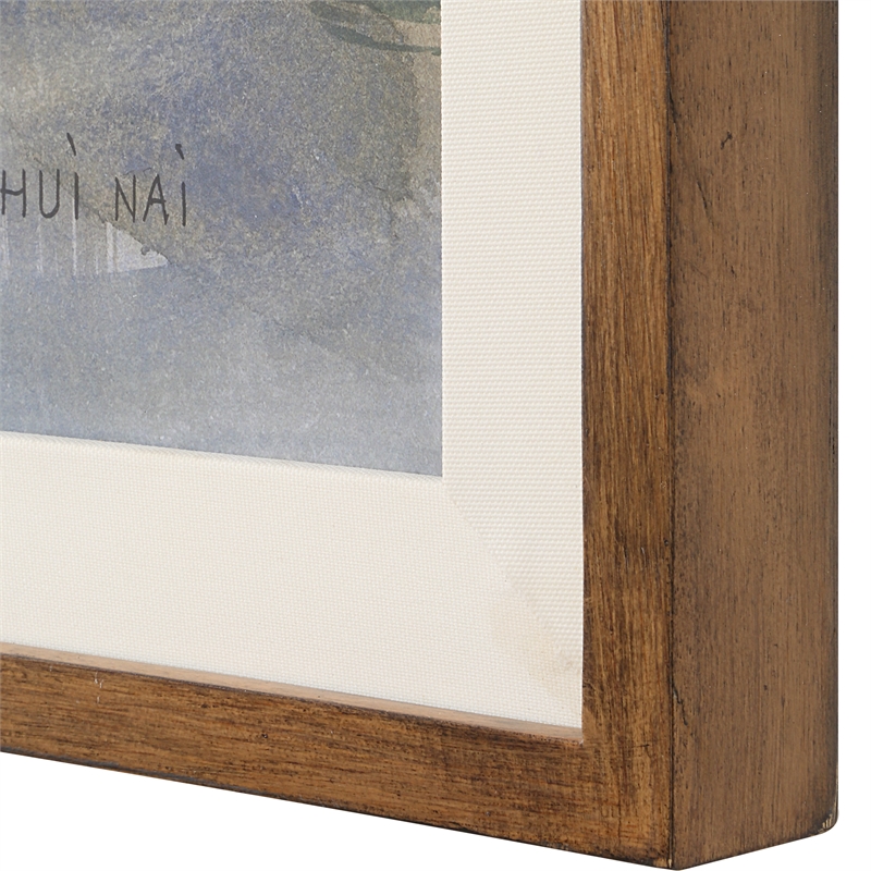 Uttermost River Afternoon Landscape Print in Multi-Color