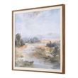 Uttermost River Afternoon Landscape Print in Multi-Color