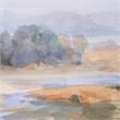 Uttermost River Afternoon Landscape Print in Multi-Color