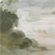 Uttermost Verdant Watercolor Landscape Print in Multi-Color