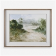 Uttermost Verdant Watercolor Landscape Print in Multi-Color