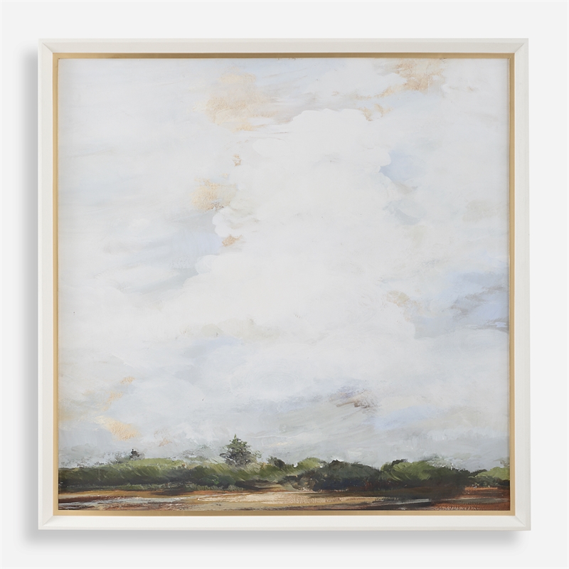 Uttermost Whispering Cloudscapes Landscape Print in Multi-Color