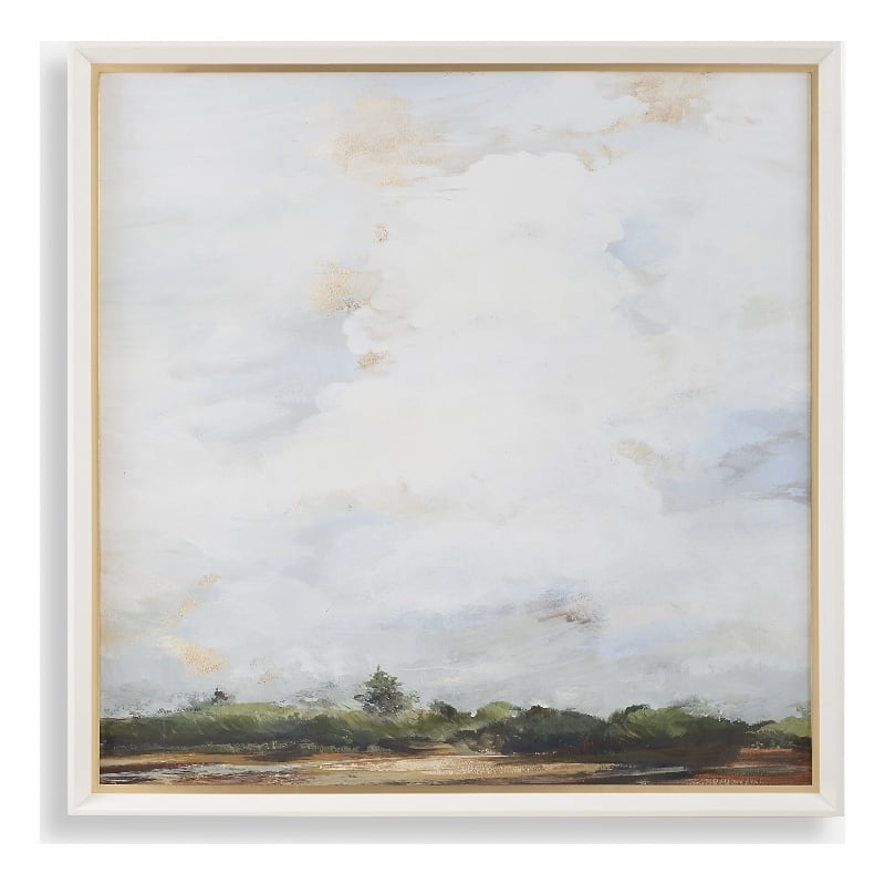 Uttermost Whispering Cloudscapes Landscape Print in Multi-Color