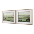 Uttermost Warm Valley Framed Prints in Multi-Color (Set of 2)