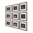 Uttermost Resting Bunny Framed Prints in Multi-Color (Set of 9)