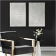 Uttermost Social Theory Framed Canvases Set of 2 in Brown