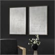 Uttermost Social Theory Framed Canvases Set of 2 in Brown