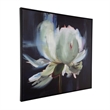 Uttermost Peony Framed Floral Art in Blue