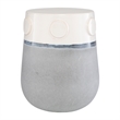 Uttermost Mulvane Ceramic Garden Stool in Multi-Color