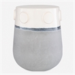 Uttermost Mulvane Ceramic Garden Stool in Multi-Color