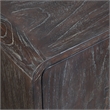 Uttermost Hausen 2 Door Mid-Century Cabinet in Dark Wood