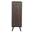 Uttermost Hausen 2 Door Mid-Century Cabinet in Dark Wood