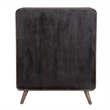 Uttermost Hausen 2 Door Mid-Century Cabinet in Dark Wood