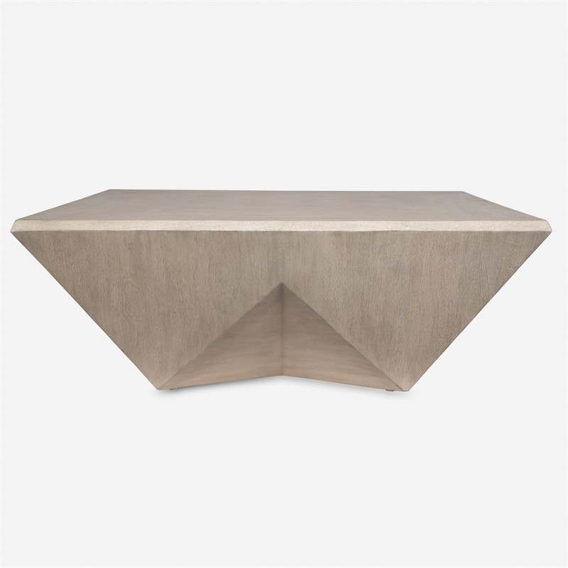 Uttermost Collins Modern Light Gray Coffee Table