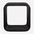 Uttermost Compton Rattan Side Table in Black