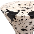 Uttermost Lenora Stone Drink Table in Multi-Color