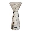 Uttermost Lenora Stone Drink Table in Multi-Color