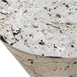 Uttermost Lenora Stone Drink Table in Multi-Color
