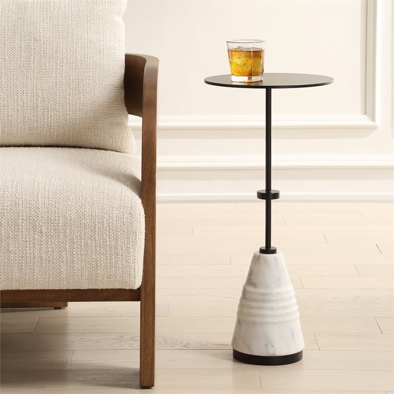 Uttermost Kincaid Metal Drink Table in Multi-Color