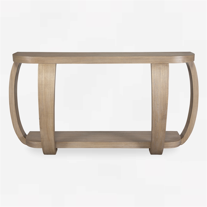 Uttermost Adona Wood Console Table in Natural