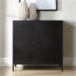 Uttermost Beswick Black 2 Door Cabinet