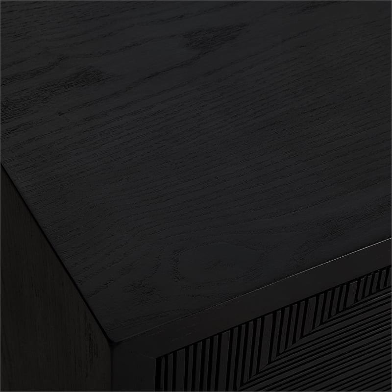 Uttermost Beswick Black 2 Door Cabinet